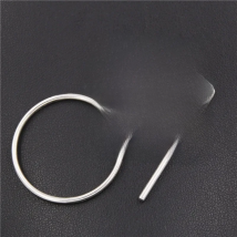 30PCS Alloy Jewelry Triangle Circle Stick Charms Hollow Blank Pendant Tray Bezel Charms DIY Handmade
