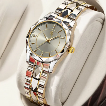 BINBONG Women Watches Luxury Fashion Ladies Quartz Watch Waterproof Luminous Date Stainless Wristwatch Girlfriend Lovers Gift