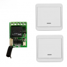 Door Access Opener remote control switch 5V 6V 9V 12V Remote Control Push Button RF Wireless Switch 315 433 mhz Smart Home Alarm