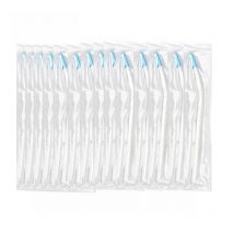 20Pcs Dental Suction Tips Suction Tube Long Slim Type Saliva Ejector Dentistry Clinic Disposable Dentist Tools