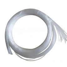 Brightness 20PCS X 2mm Diameter 1～5 Meters Length PMMA End Glow Plastic Optic Fiber Cable For Lighting Decoration