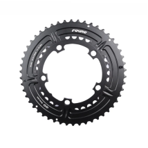 FOVNO 110BCD Chainring 50-34T 52-36T 53-39T Road Bike Double Chainwheel RL 228 To 110BCD Adapter For Road Bike Bicycle Crown