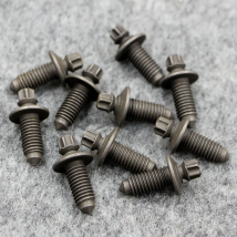 10 PCS Apply to Golf 6 mk6 Octavia Jetta tiguan  Ignition lock cylinder fixing screw Ignition lock aluminum base fixing screw
