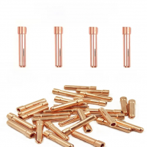 4/8Pcs Welding Consumables 10N22S 10N23S 10N24S 10N25S 1.0/1.6/2.4/3.2mm TIG Collet For WP17 18 26 Welding Torch Accessories