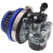 19mm Racing Carburetor with 58mm Air Filter for 2 Stroke Motorized DIrt Pit Pocket Bike 49cc 66cc 70cc 80cc