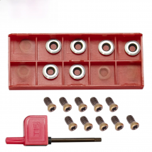 Ci3 12mm Round Carbide Inserts Cutters Knifes 10pcs Indexable Replacement Fit for Turning Finisher Hollower Negative Rake Angle