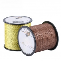 Angryfish 8 Strands 300m PE Braided Fishing Line Camouflag Yellow and Brown 18LB-70LB