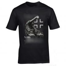 Schwerer Gustav Dora Device Railroad Gun 80cm Caliber Cannon T-Shirt. Summer Cotton Short Sleeve O-Neck Mens T Shirt New S-3XL