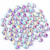 All sizes High-Quality Glass Hotfix Rhinestones Flatback Crystal AB Stone Iron On strass For Clothes bag shoes accessories