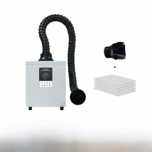EU/US in Stock Fume Extractor Soldering Smoke Extractor with 3-Stage Filters Strong Suction Purifier for Laser Engraving Welding