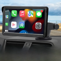 Hippcron CarPlay Android Auto Car Radio Multimedia Video Player 7inch Portable Touch Screen With USB AUX For Rear View Camera