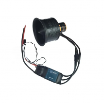 QX motor 50 mm EDF 12 Blade Fan 3S 4S lipo Brushless Motor 40A ESC 50A ESC CW CCW for RC Airplane Parts