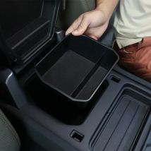 NEW!!! Black ABS For Land Rover Defender 110 2020 Car Inner Armrest Storage Box Decoration Cover Trim Car Accessory