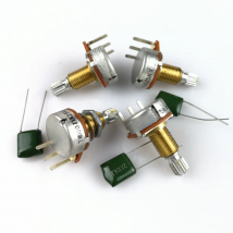 1 Piece Brass Shaft A25K Potentiometer(POT) For Electric Guitar Bass Active Pickup TQ 25K