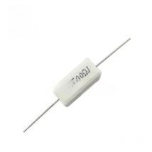 10pcs 5W 5% Cement Resistor Power Resistance 0.1 ~ 10K 0.1R 0.5R 1R 10R 100R 0.22 0.33 0.5 1 2 5 8 10 15 20 25 30 100 1K 10K ohm