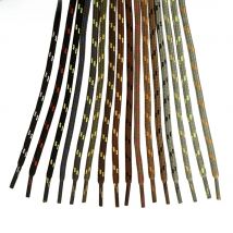 Round Shoelaces Boot Shoe Laces Cord Rope Shoestrings with Dots 16 Colors 100cm - 160cm