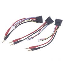 TRX ID Male Compatible Charger Lead 4S/3S/2S Lipo Battery Bullets Connector Charging Cable To 4mm Banana For TRX RC Car