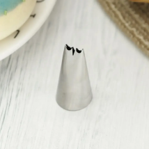 #340 Special Ruffle Tips Cream Piping Nozzle Cupcake Cake Decorating Icing Tips Baking Accessorie Small Size