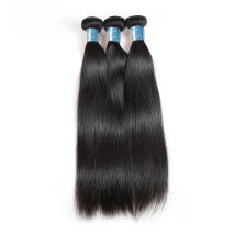 Ali Queen Hair Peruvian Straight Raw Virgin Human Hair Bundles 8"-28" Natural Color 3/4pcs Double Drawn Human Hair Extensions