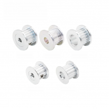2GT GT2 Aluminum Timing Belt Idler Pulley 16T 20T Teeth Tooth 3mm 5mm 8mm Bore For 3D Printer 6mm Width Timing Belt