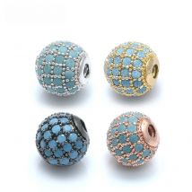 1PCS 8mm Round Beads Jewelry Accessories for Bracelet Necklace Earrings Making DIY Handdmade Jewelry Making Findings