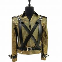 Michael Jackson Jacket Working Day and Night Costumes for Kids Adults Halloween Role-player Dance