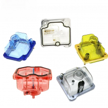 ZS Racing Motorcycle Carburetor Transparent Float Bowl Clear Bottom For PWK PHBG KSR EVO PZ PE Carbs 28 30 32 34 36 38 42mm