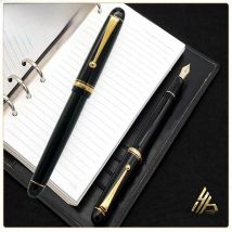 Pilot Pen Custom 74 Set of Pens Japan Original 14K Gold Pen Classic Business Fountain Pen Stationery for School Office