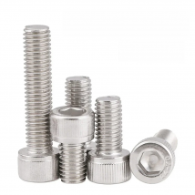 10 pcs Hexagon Hex Socket Cap Head Screw M1.4 M1.6 M2 M2.5 M3 M4 M5 M6 M8 M10 Stainless Steel Allen Bolt DIN912