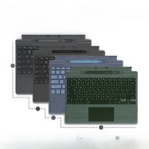 2025 New Colourways for Microsoft Surface Pro 8/9/10/X Bluetooth Keyboard Magnetic Tablet Wireless Touch Keyboard with Pen Slot
