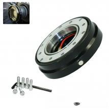 Thin Version 6 Hole Universal Car Auto Racing Steering Wheel Quick Release Hub Adapter Snap Off Boss Kit