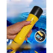 Diving Flashlight Bright light CERR LED focus long waterproof IPX8 night fishing hiking outdoor torch underwater big penetration