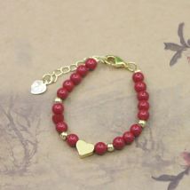 Lovely Fashion Natural Stone Bead Bracelet Baby Girls Lobster Clasp Accessories Girls Yoga Christmas Wedding Gift Jewelry Charm