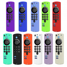 Silicone Remote Pretective Cover For Fire Stick 4K MAX/ 3rd Gen Fire TV Remote Case Glow in The Dark Anti-drop Dustproof Case