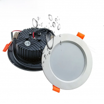 IP65 IP66 IP67 Outdoor Waterproof 220V LED Downlight 5W 7W 9W 12W 15W 18W 24W 30W Bathroom Toilet Eaves Ceiling Lamp Spot Lamp