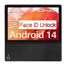 C10 Tablet Android 14 da 10.1 pollici Phablet 8 GB RAM 32 GB ROM 1 TB TF Widevine L1 HD Octa-Core 2.0 GHz WiFi 6 Bluetooth 5.0 PC Pad