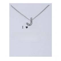 Women Name Personality Alphabet Initial Letters Message Card Necklace Pendant Women Necklaces I Love You Jewelry Gifts