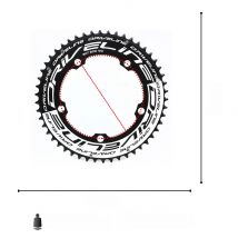 DRIVELINE CNC 50/53/54/55/56/58T road bike TT chainring 9/10/11S 130BCD