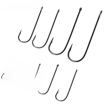 ICERIO 50PCS Aberdeen Long Shank Fish Hook Saltwater Fresh Water Fishing Hooks Sabiki Rig Streamer Fly Hook Size 10 4 2 2/0 3/0