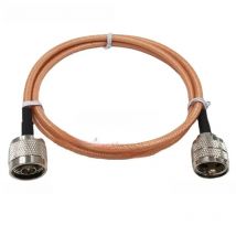 RG400 Coax Cable UHF PL259 Male Plug To L16 N Type Male Connector RG400 N Type Male To UHF Male RF Pigtail Jumper Adapter Copper