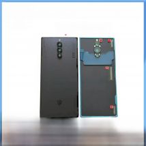 Rear Housing For ZTE Nubia Red Magic 8 Pro NX729J 6.8" Glass Back Cover Repair Replace Phone Battery With Camera Lens