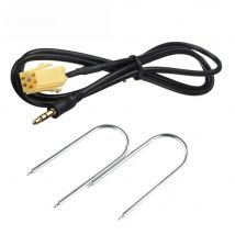 For Fiat Grande Punto Alfa 159 Car Stereo Aux input Cable Adaptor 3.5MM Audio Player