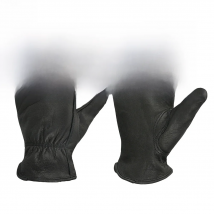 Black Work Gloves Leather Gardening Motorcycle Cowhide Grain Leather Safety Working Glove Men&Women