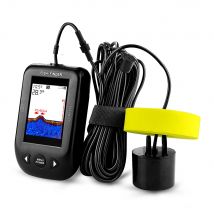 Erchang XF03 Tragbarer Sonar-Fischfinder, Angelköder, Echolot, Angelfinder, See, Meeresangeln, 100 m Tiefe, Angelfinder