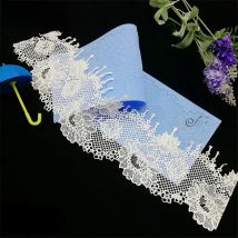 Aomily Flower Lace Skirt Cake Mold Wedding Cake Silicone Fondant Mold Mousse Brim Decor Sugarcraft Icing Mat Pad Pastry Baking