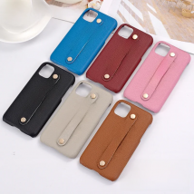 Personalization Name Letter Pebble Grain Leather Genuine Phone case For iPhone16 14 15ProMax 16 14Plus 13Promax 13 12 11 Cover
