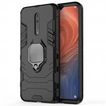 For OPPO Reno Z Case 6.4 inch Luxury Ring Back Cover Stand Armor ShockProof Case For Oppo RenoZ PCDM10 PCDT10 CPH1979 Phone Case