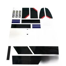 Sticker 1/14 Excavator Model Sticker Loader Excavator Construction Vehicle Model Three-in-one Decorative Sticker