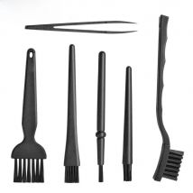 6in1 Small Portable Keyboard Cleaning Brush Nylon Anti Static Brushes Multi-use Computer Laptop Mobile PCB Keyboard Cleaner Kit