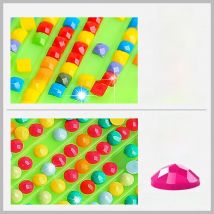 Wholesale DMC 447 Colors Full Round/square Drill Diamond Rhinestone,Diamond Painting sale Full Stone crystal Beads Accessory